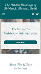 Mobile Screenshot of hiddenpaintings.com